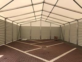 Raktársátor 10 méter széles-39